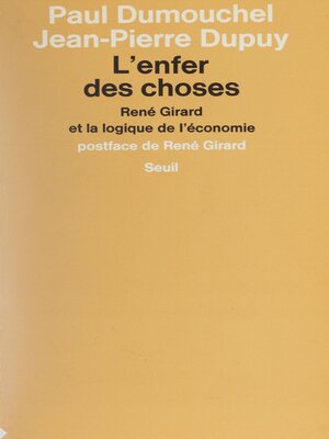 cover image of L'Enfer des choses